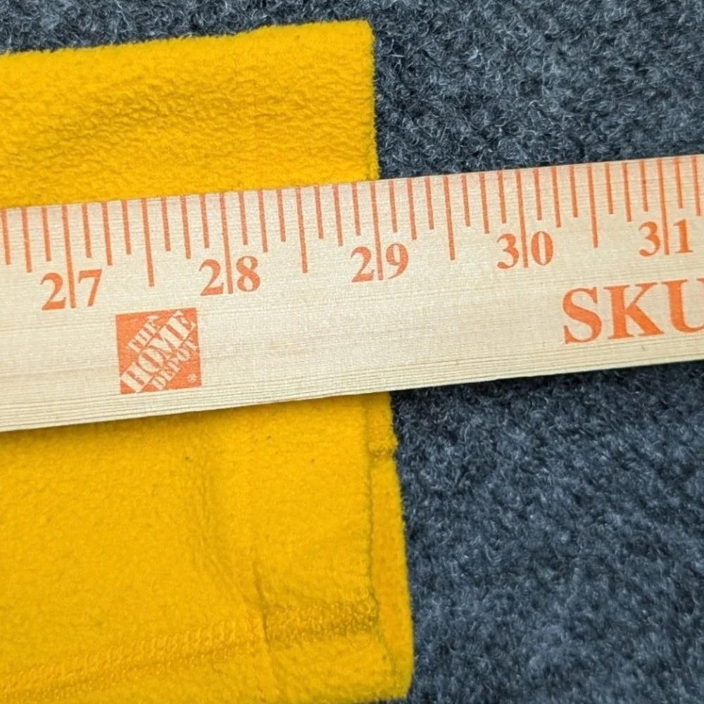 The North Face Mens TKA 100 FlashDry‎ 1/4 Zip Fleece Pullover Yellow Medium